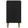 Mueble de baño de madera de ingeniería negro 38x33x58 cm de , Muebles de baño - Ref: Foro24-4017669, Precio: 87,60 €, Descuen...