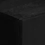 Aparador de madera de ingeniería negro 90x33x75 cm by , CD and DVD storage - Ref: Foro24-4017676, Price: 171,11 €, Discount: %