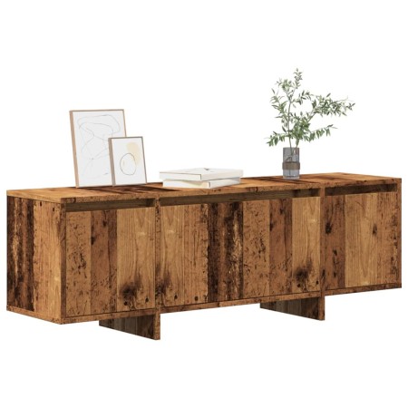 Mueble de TV madera ingeniería madera envejecida 120x30x40,5 cm de , Muebles TV - Ref: Foro24-856786, Precio: 75,12 €, Descue...