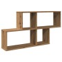 Estante de pared madera ingeniería roble artisian 100x18x53 cm de , Estantes y estanterías - Ref: Foro24-856593, Precio: 39,1...
