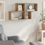 Estante de pared madera ingeniería roble artisian 100x18x53 cm de , Estantes y estanterías - Ref: Foro24-856593, Precio: 39,1...