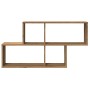Estante de pared madera ingeniería roble artisian 100x18x53 cm de , Estantes y estanterías - Ref: Foro24-856593, Precio: 39,1...