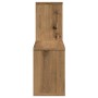 Estante de pared madera ingeniería roble artisian 100x18x53 cm de , Estantes y estanterías - Ref: Foro24-856593, Precio: 39,1...