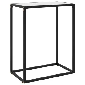 Mesa consola vidrio templado blanco 60x35x75 cm de vidaXL, Mesas auxiliares - Ref: Foro24-322805, Precio: 54,92 €, Descuento: %