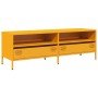 Mueble para TV acero laminado en frío amarillo 135x39x43,5 cm de , Muebles TV - Ref: Foro24-851337, Precio: 135,40 €, Descuen...