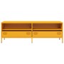 Mueble para TV acero laminado en frío amarillo 135x39x43,5 cm de , Muebles TV - Ref: Foro24-851337, Precio: 135,40 €, Descuen...