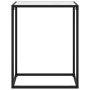 Mesa consola vidrio templado blanco 60x35x75 cm de vidaXL, Mesas auxiliares - Ref: Foro24-322805, Precio: 55,93 €, Descuento: %