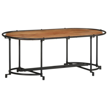 Mesa de centro madera maciza acacia 110x55x40 cm de , Mesas de centro - Ref: Foro24-4013498, Precio: 76,18 €, Descuento: %