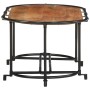Mesa de centro madera maciza acacia 110x55x40 cm de , Mesas de centro - Ref: Foro24-4013498, Precio: 76,18 €, Descuento: %