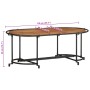Mesa de centro madera maciza acacia 110x55x40 cm de , Mesas de centro - Ref: Foro24-4013498, Precio: 76,18 €, Descuento: %