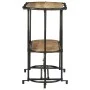 Mesa consola madera maciza de mango rugosa 110x42x76 cm de , Mesas auxiliares - Ref: Foro24-4013500, Precio: 115,81 €, Descue...