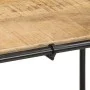 Mesa consola madera maciza de mango rugosa 110x42x76 cm de , Mesas auxiliares - Ref: Foro24-4013500, Precio: 115,81 €, Descue...