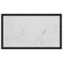 Mesa consola vidrio templado blanco 60x35x75 cm de vidaXL, Mesas auxiliares - Ref: Foro24-322805, Precio: 54,92 €, Descuento: %