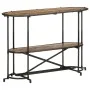 Mesa consola madera maciza reciclada 110x42x76 cm de , Mesas auxiliares - Ref: Foro24-4013502, Precio: 115,91 €, Descuento: %