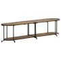 Mueble de TV madera maciza de mango rugosa 160x42x40 cm de , Almacenamiento para CD y DVD - Ref: Foro24-4013491, Precio: 98,5...