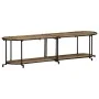 Mueble de TV madera maciza de mango rugosa 160x42x40 cm de , Almacenamiento para CD y DVD - Ref: Foro24-4013491, Precio: 114,...