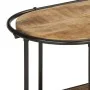 Mueble de TV madera maciza de mango rugosa 160x42x40 cm de , Almacenamiento para CD y DVD - Ref: Foro24-4013491, Precio: 114,...