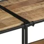 Mueble de TV madera maciza de mango rugosa 160x42x40 cm de , Almacenamiento para CD y DVD - Ref: Foro24-4013491, Precio: 114,...