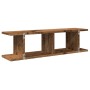 Estantes pared 2 uds madera ingeniería envejecida 75x18x20 cm de , Estantes y estanterías - Ref: Foro24-856598, Precio: 32,67...