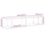 Estantes pared 2uds madera ingeniería roble artisian 90x18x20cm de , Estantes y estanterías - Ref: Foro24-856601, Precio: 38,...