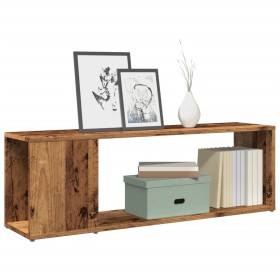 Mueble para TV madera ingeniería madera envejecida 100x24x32 cm de , Muebles TV - Ref: Foro24-856738, Precio: 36,01 €, Descue...