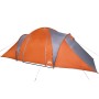 Tienda familiar con cúpula impermeable 6 personas gris naranja de , Tiendas de campaña - Ref: Foro24-4009388, Precio: 259,59 ...