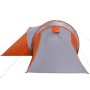 Tienda familiar con cúpula impermeable 6 personas gris naranja de , Tiendas de campaña - Ref: Foro24-4009388, Precio: 259,59 ...