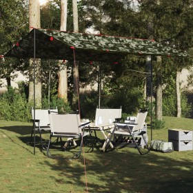 Lona de camping impermeable camuflaje 366x306 cm de , Tiendas de campaña - Ref: Foro24-4009596, Precio: 43,94 €, Descuento: %