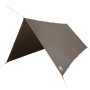 Lona de camping impermeable marrón 451x420 cm de , Tiendas de campaña - Ref: Foro24-4009604, Precio: 49,20 €, Descuento: %