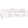 Mesa de centro madera maciza de mango rugosa negro 100x54x40 cm de , Mesas de centro - Ref: Foro24-4018640, Precio: 121,59 €,...