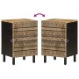Mueble de baño madera maciza de mango 38x33,5x58 cm de , Muebles de baño - Ref: Foro24-4018649, Precio: 77,54 €, Descuento: %