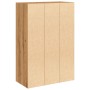 Estantería de madera de ingeniería roble artisan 60,5x30x90 cm de , Librerías y estanterías - Ref: Foro24-855971, Precio: 103...
