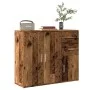 Aparador de madera de ingeniería envejecida 91x29,5x75 cm de , Aparadores - Ref: Foro24-855906, Precio: 92,78 €, Descuento: %