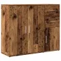 Aparador de madera de ingeniería envejecida 91x29,5x75 cm de , Aparadores - Ref: Foro24-855906, Precio: 92,78 €, Descuento: %