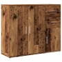 Aparador de madera de ingeniería envejecida 91x29,5x75 cm de , Aparadores - Ref: Foro24-855906, Precio: 94,80 €, Descuento: %