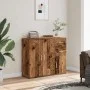 Aparador de madera de ingeniería envejecida 91x29,5x75 cm de , Aparadores - Ref: Foro24-855906, Precio: 92,78 €, Descuento: %