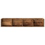 Estante pared para CD madera ingeniería envejecida 100x18x18 cm de , Estantes y estanterías - Ref: Foro24-855950, Precio: 35,...