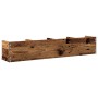 Estante pared para CD madera ingeniería envejecida 100x18x18 cm de , Estantes y estanterías - Ref: Foro24-855950, Precio: 35,...