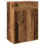 Mueble zapatero madera de ingeniería envejecida 60x35x84 cm de , Zapateros y organizadores de calzado - Ref: Foro24-855952, P...