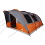 Tienda de campaña con túnel 5 personas impermeable gris naranja de , Tiendas de campaña - Ref: Foro24-4009424, Precio: 209,64...