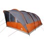 Tienda de campaña con túnel 5 personas impermeable gris naranja de , Tiendas de campaña - Ref: Foro24-4009424, Precio: 209,64...