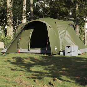 Tienda campaña familiar iglú 6 personas impermeable verde oliva de , Tiendas de campaña - Ref: Foro24-4009464, Precio: 120,21...