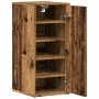 Mueble zapatero madera de ingeniería envejecida 32x35x70 cm de , Zapateros y organizadores de calzado - Ref: Foro24-856704, P...