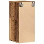 Mueble zapatero madera de ingeniería envejecida 32x35x70 cm de , Zapateros y organizadores de calzado - Ref: Foro24-856704, P...