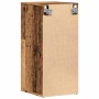 Mueble zapatero madera de ingeniería envejecida 32x35x70 cm de , Zapateros y organizadores de calzado - Ref: Foro24-856704, P...