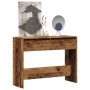 Mesa consola madera ingeniería madera envejecida 100x35x76,5 cm de , Mesas auxiliares - Ref: Foro24-856784, Precio: 71,62 €, ...