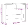 Mesa consola madera ingeniería madera envejecida 100x35x76,5 cm de , Mesas auxiliares - Ref: Foro24-856784, Precio: 71,62 €, ...