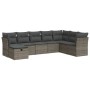 Set de sofás de jardín y cojines 8 piezas ratán sintético gris de , Conjuntos de jardín - Ref: Foro24-3325336, Precio: 514,75...