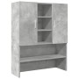 Armario de lavadora gris hormigón 70,5x25,5x90 cm de , Accesorios para lavadoras y secadoras - Ref: Foro24-856636, Precio: 60...