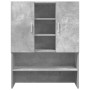 Armario de lavadora gris hormigón 70,5x25,5x90 cm de , Accesorios para lavadoras y secadoras - Ref: Foro24-856636, Precio: 60...